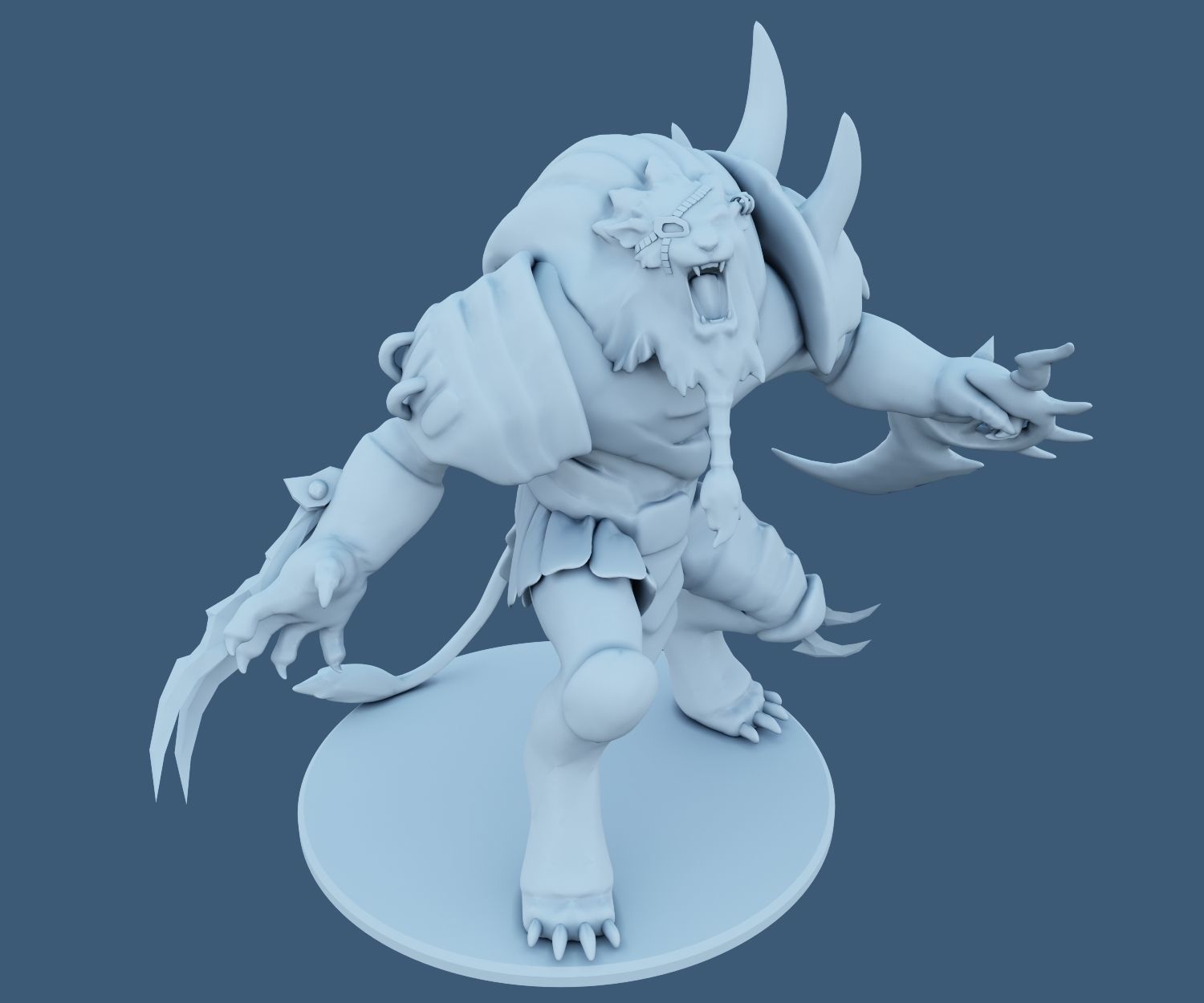 rengar 3d yazdır model lig of efsaneler khazix aksesuarlar 3dprint 3dprinting 3dprintable şekil finalbossveigar ligi oyunlar oyuncaklar 3D print model - Mito3D