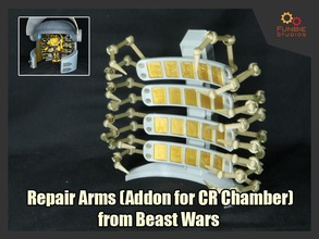 repair arms addons transformers beast wars cr chamber games toys 3d print model - Mito3D