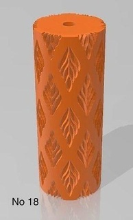 repating argila telha biscoito polímero padronizar lista rolo padrão carimbo cerâmica ferramentas ferramenta arte oleiro cookiestamp Projeto porcelana decoração esculturas 3d print model - Mito3D