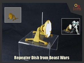 repeater dish transformers beast wars games toys 3d print model - Mito3D
