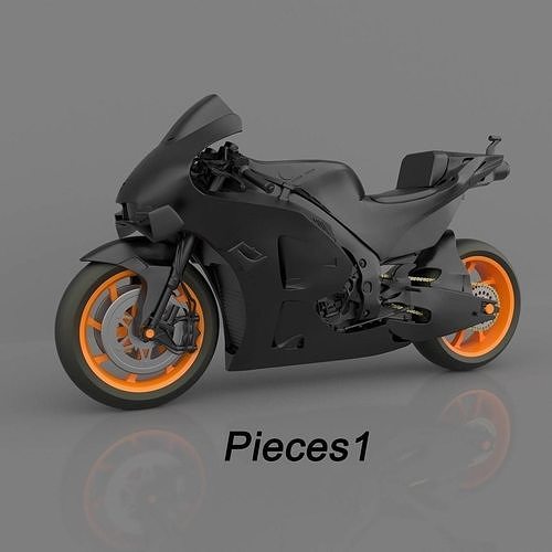 repsol rc213v motogp racing 2021 ready print stl file honda high quality 3d digital product games toys 3D print model - Mito3D