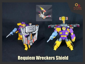 requiem wreckers shield transformers addons accessories games toys 3d print model - Mito3D
