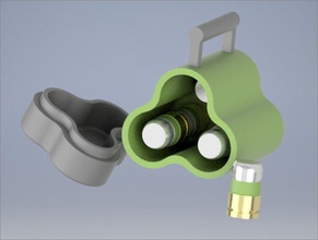 residente itens grenade rodadas 3d modelo velho chave vento crista jogos brinquedos acessórios 3d print model - Mito3D