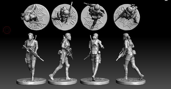 resident evil operation raccoon city - lupo residentevil raccooncity weapon adult sculpture warrior statue woman armor people zombie monster game videogame video games toys 3D print model - Mito3D
