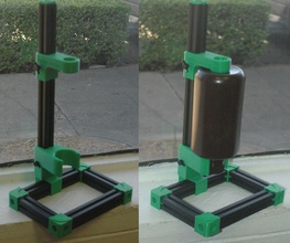 resin bottle drainer stand printer mars elegoo anycubic vat hobby diy mechanical parts 3d print model - Mito3D