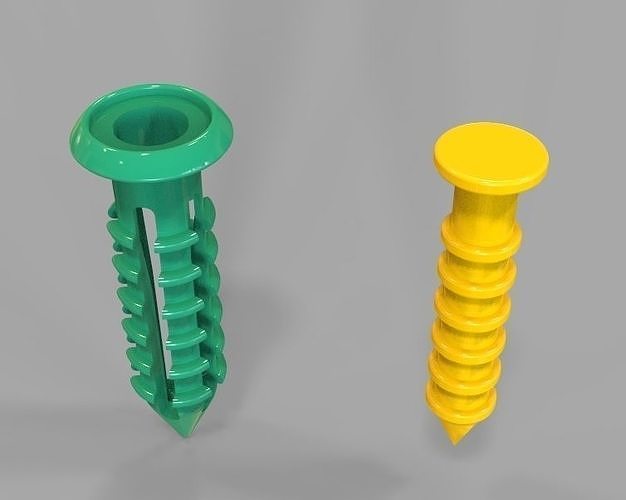 retainer blind rivet thinner version-04 fastener car wall plastic uxcell clip auto automotive panel carpet hobby diy 3D print model - Mito3D