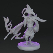 revali champion rites nintendo Zelda lien vidéo Jeu amiibo sculpture art scans répliques 3d print model - Mito3D