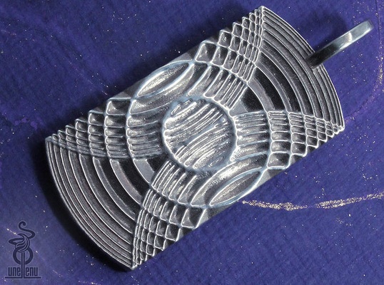 ressonância etiqueta pingente joalheria acessórios aparelhos masculino ressoar ressonador prata esterlina junte pingentes 3d print model - Mito3D
