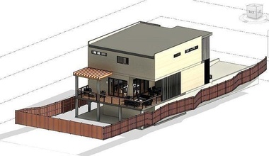 réviser architectural Résidentiel 3d modèle autodesk architecturale maison 3d print model - Mito3D