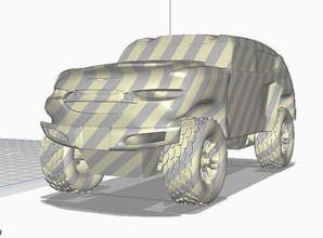 rezvani tank stl rezvanitank suv cip askeri kamyon arazi offroad parçalar vücut tekerlek karşıdan karşıya geçmek zırhlı oyuncaklar oyunlar hobi kendin yap otomotiv 3d print model - Mito3D