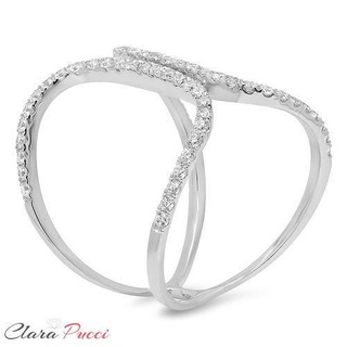 rg 07 Schmuck Ring druckbar Mode Ringe Diamant Juwel Hochzeit Engagement Schönheit Gold Saphir 3d print model - Mito3D