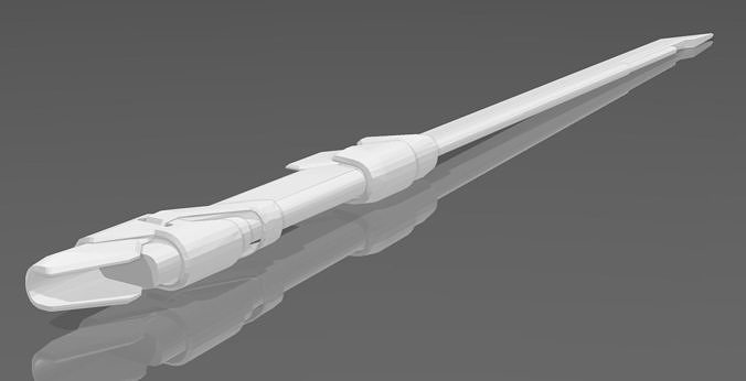 rgx 11z pró lâmina lv2 corpo valoroso tumulto motins jogos modelo brinquedos acessórios faca 3D print model - Mito3D