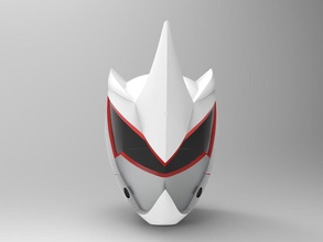 rhino ranger helmet jungle fury 3d printing power rangers mmpr cosplay mask hobby diy 3d print model - Mito3D
