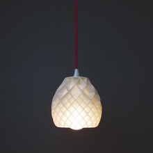 ribone cross shade lamp light lighting decor lampshade illuminated fixture decoration interior house 3d print model - Mito3D