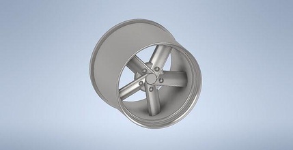 jante tamiya roue courses véhicule voiture disque pneu auto modelisme loisir DIY 3d print model - Mito3D