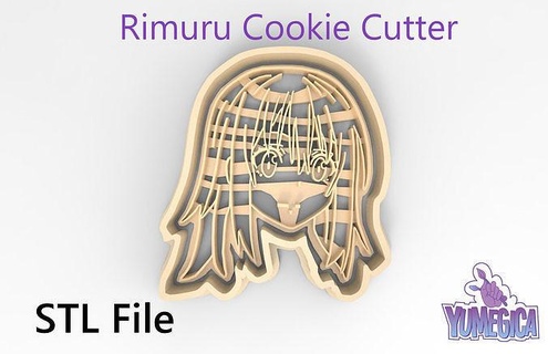 rimuru time reincarnated slime cookiecutter tempest tensei shitara isekai milim anime manga japan cookie cutter emporte cake house kitchen dining 3d print model - Mito3D