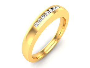 Ring 2973 Schmuck Sterling Hochzeit Engagement Diamant Juwel druckbar Solitär Ringe 3d print model - Mito3D