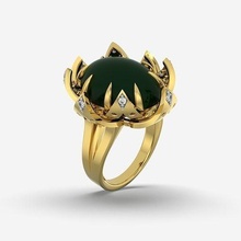 ring 454 jewelry takı yüzük anel mücevherler Joyas mücevher moda elmas altın yazdırılabilir 3d 3dm stl gümüş parlak güzellik nişan 3d print model - Mito3D