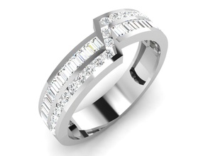 anillo 6472 compromiso Boda oro platino joyería joya imprimible diamante brillante precioso lujo plata libra esterlina anillos 3d print model - Mito3D