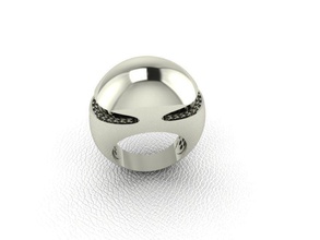 anel-bul jóias anel ouro jóia o engajamento de casamento precioso diamante pedra preciosa platina gem brilhantes esmeralda leuchtend tesouro brilhante (ms) diamant desafio anéis 3d print model - Mito3D