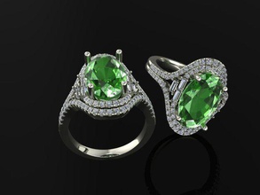 ring-r057 jewelry ring 3d print model size flagman rings 3d print model - Mito3D