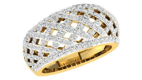 ring00022 anel joalheria ouro prata imprimível diamante jóia jóias Casamento gema noivado esterlina moda platina colar engagem brilhante beleza argolas 3d print model - Mito3D