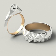 ring001 bijoux or de l'anneau imprimable dragon chinesdragon les anneaux 3d print model - Mito3D