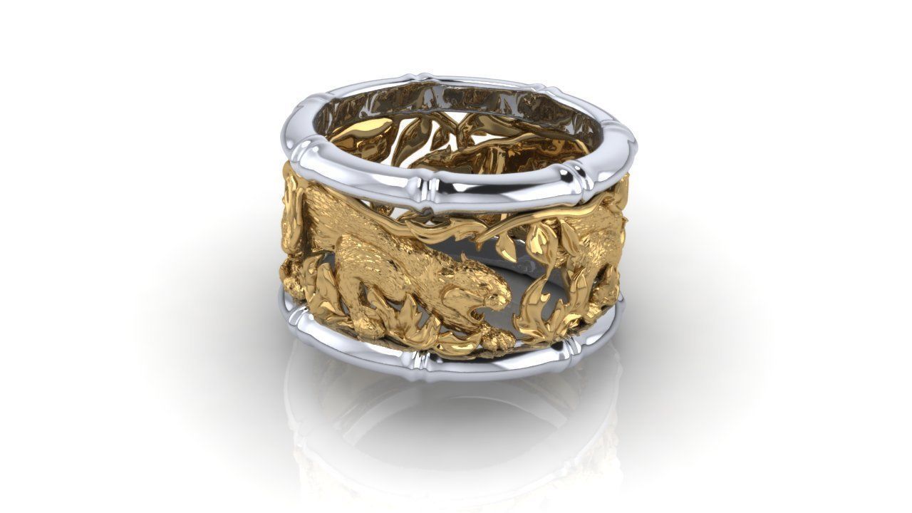 ring Schmuck Juwel gold Ringe 3D print model - Mito3D