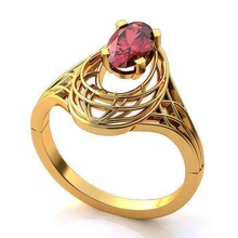 ring jewelry 3d image bracelet pendant earrings exclusive stone diamond gold prototype printer print stl 3dm rings 3d print model - Mito3D