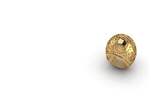 ring Schmuck gold diamond Juwel gem kostbar engagement Hochzeit Platin carrera carera cabrio Silber cut Ringe 3d print model - Mito3D