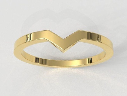 Ring Ringe Gold Schmuck paulorani modisch Mode klassisch modern Silber Juwel Trend Teen gestalten 3d print model - Mito3D
