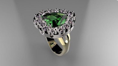 ring Schmuck Juwel gem diamond engagement Hochzeit Platin Edelstein Edelsteine Diamanten genial gold Ringe Juwelen jewllery 3d print model - Mito3D