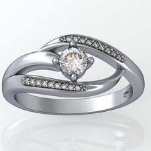 ring30 jóias anel anéis rodada printable 3d print model - Mito3D