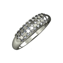 de l'anneau bijoux 3d imprimable la mode l'accessoire le prototypage d'impression caractère vêtements 3d print model - Mito3D