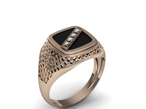 anillo la joyería de oro plata el platino diamante brillante boda piedras preciosas gem joya los anillos 3d print model - Mito3D