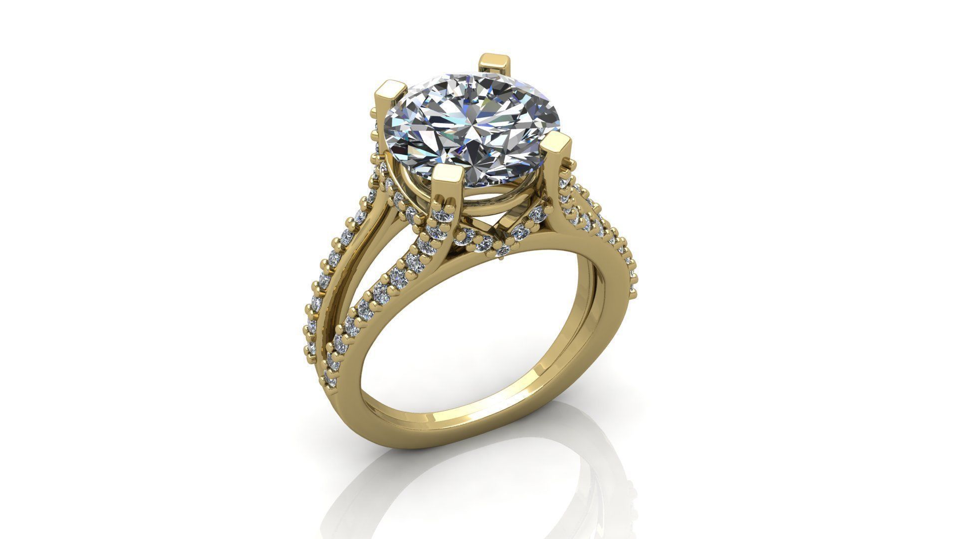 anello gioielli piacevolmente custume gioielliere con grazia nuovo oro argento disco di platino 3d giri / min stl matrimonio la cera modelli fresatura anelli 3D print model - Mito3D