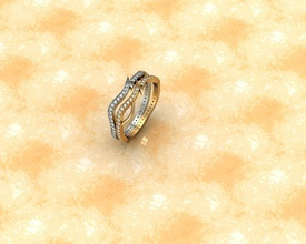 ring jewelry fashion challenge precious gemstone rings 3d print model - Mito3D