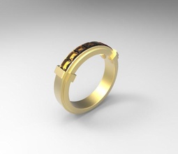 ring jewelry 001 jewel engagement diamond jewellery precious rings 3d print model - Mito3D