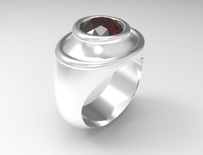 ring Schmuck 08 engagement diamond Ringe 3d print model - Mito3D