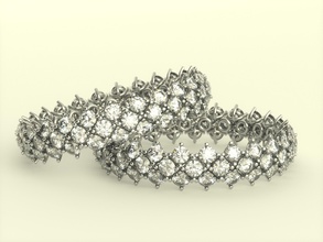 ring weich softring Schmuck gold diamond gem engagement Hochzeit Platin brillant Ringe 3d print model - Mito3D