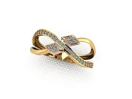 ring9 squillare gioielleria argento oro gioiello nozze diamante gemma moda sterlina engagement bianca collana bellezza Fidanzamento brillante anelli 3d print model - Mito3D