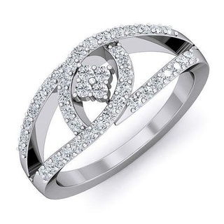 anillo 01 platino diamante oro joyería joya anillos Boda libra esterlina compromiso imprimible precioso lujo plata 3d print model - Mito3D