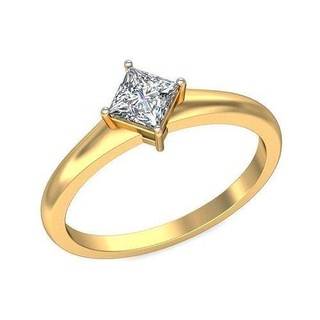 bague 027 anneaux imprimable or diamant bijoux sterling gemme platine solitaire mariage engagement bijou précieux luxe argent 3d print model - Mito3D