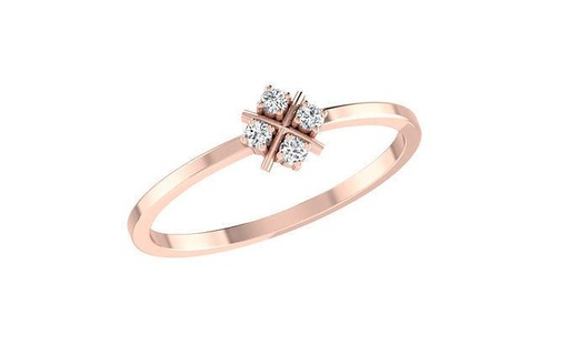 ring - 03 jewellery printable diamond gold wedding jewel rings engagement jewelry light weight minimalist thin wt 3d print model - Mito3D