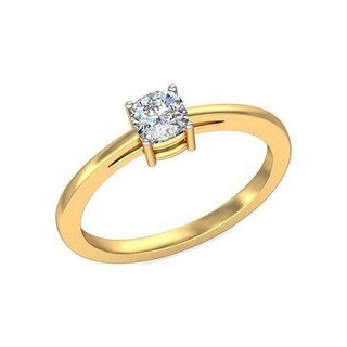 squillare 046 anelli stampabile oro diamante gioielleria sterlina gemma platino solitario nozze Fidanzamento gioiello prezioso lusso argento 3d print model - Mito3D