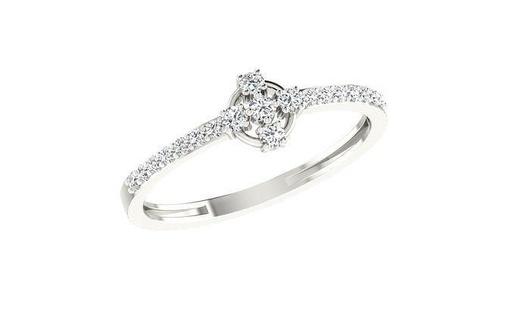 Ring 10 Schmuck druckbar Diamant Gold Hochzeit Juwel Ringe Engagement Licht Gewicht minimalistisch dünn wt 3d print model - Mito3D