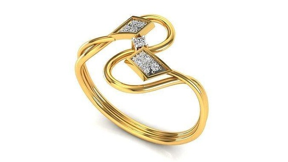 ring - 115 rings wedding engagement jewellery diamond printable gold jewelry sterling gem platinum jewel precious luxury silver 3d print model - Mito3D