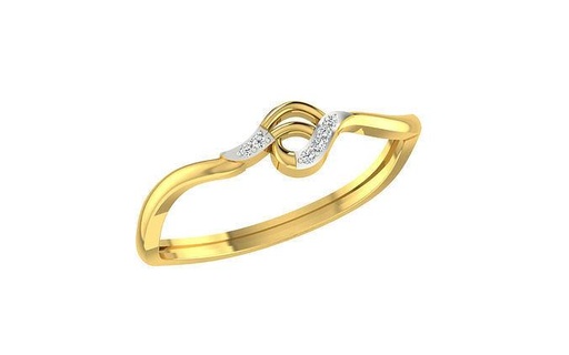ring - 133 rings wedding engagement jewel jewellery diamond printable gold jewelry light weight minimalist thin wt 3d print model - Mito3D