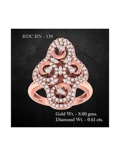 squillare 138 gioielleria sterlina nozze Fidanzamento gioiello stampabile solitario gemma diamante oro anelli lusso prezioso platino cocktail 3d print model - Mito3D