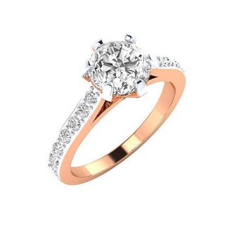 squillare 1457 Fidanzamento nozze diamante stampabile platino gioielleria gruppo musicale oro brillante prezioso gemma lusso sterlina anelli solitario 3d print model - Mito3D